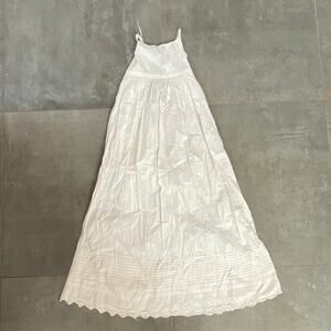 Antique Ivory Infant‎ Christening Dress Not Perfect